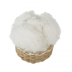 dehaired goats wool in Chinese white